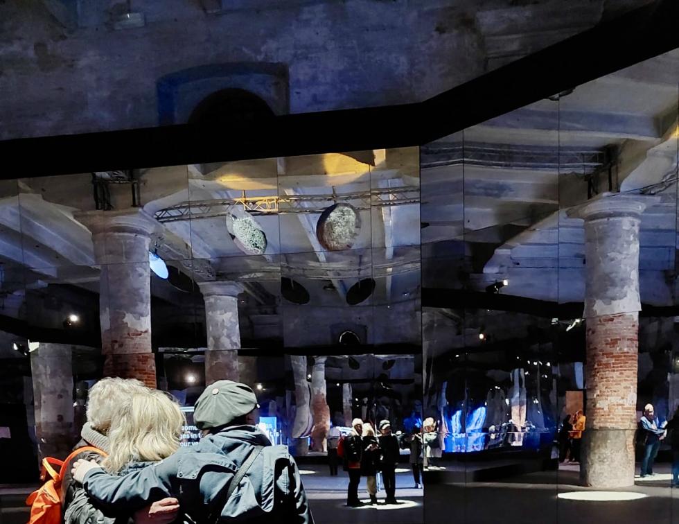 Ausstellungshallen des Arsenal der Architektur-Biennale in Venedig