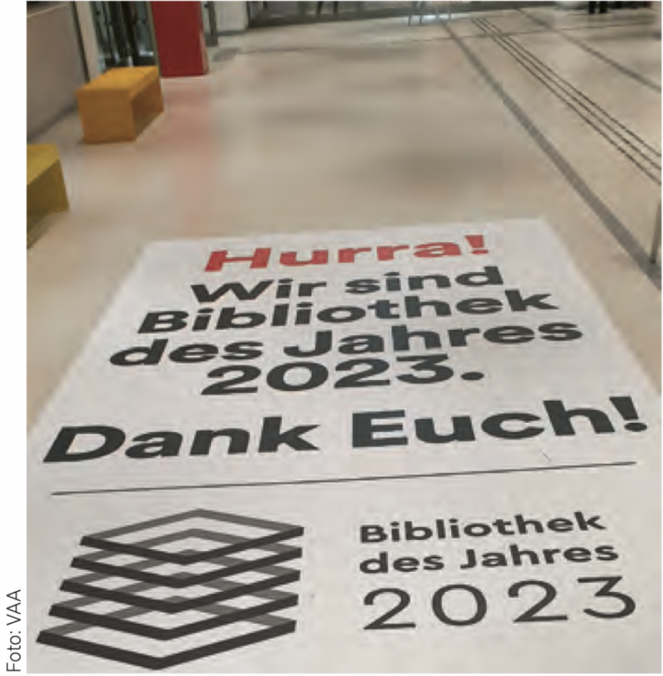 Zentralbibliothek Düsseldorf – ausgezeichnet als Bibliothek des Jahres 2023